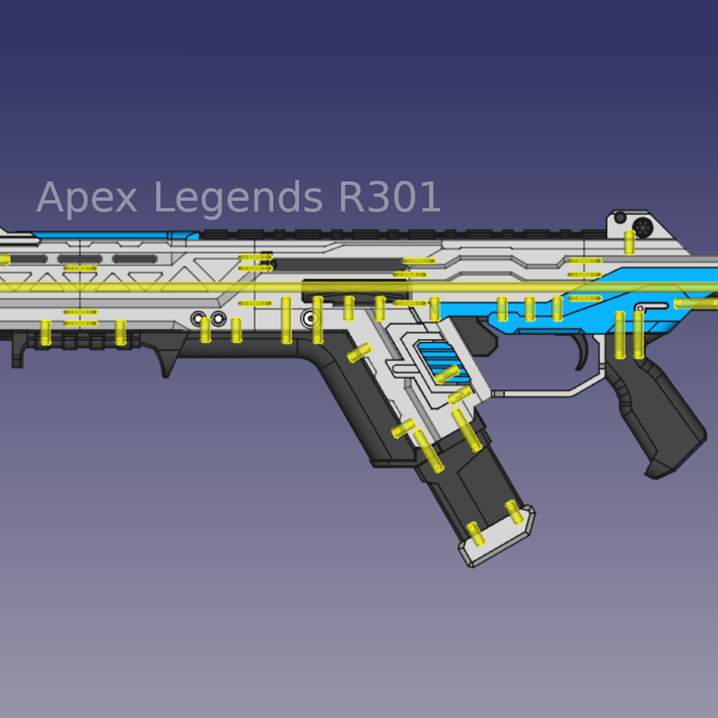 Apex Legends R301 Carbine by NanaBanana | Download free STL model