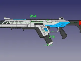 Apex Legends R301 Carbine by NanaBanana | Download free STL model