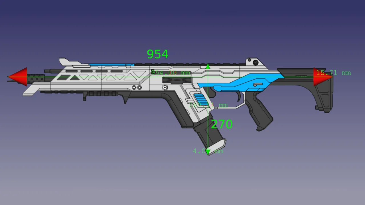 Apex Legends R301 Carbine by NanaBanana | Download free STL model