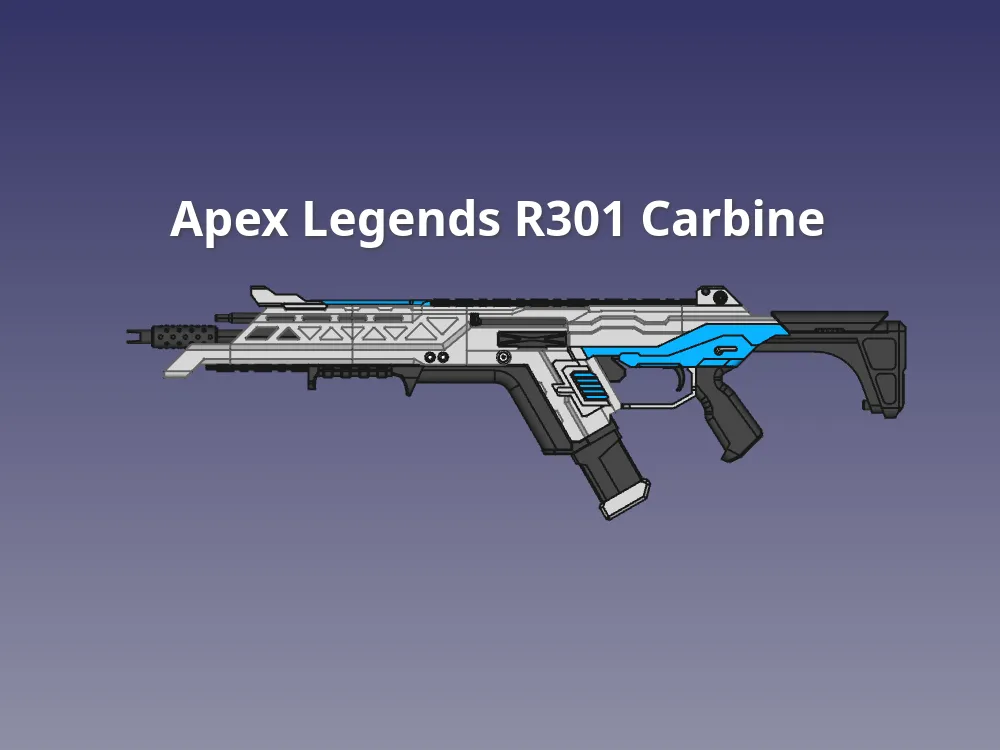 Apex Legends R301 Carbine by NanaBanana | Download free STL model