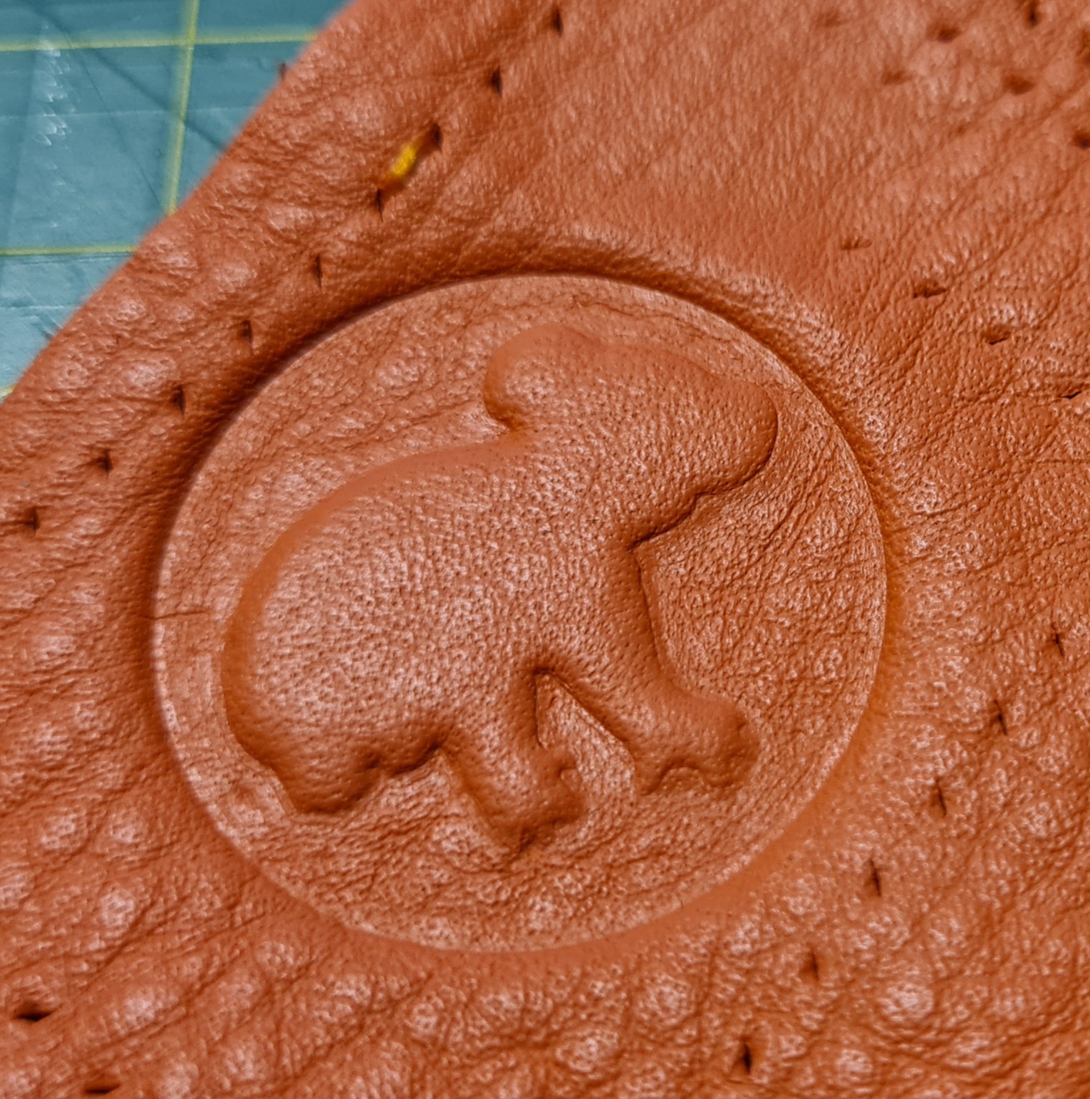 Leather stamp: Koala