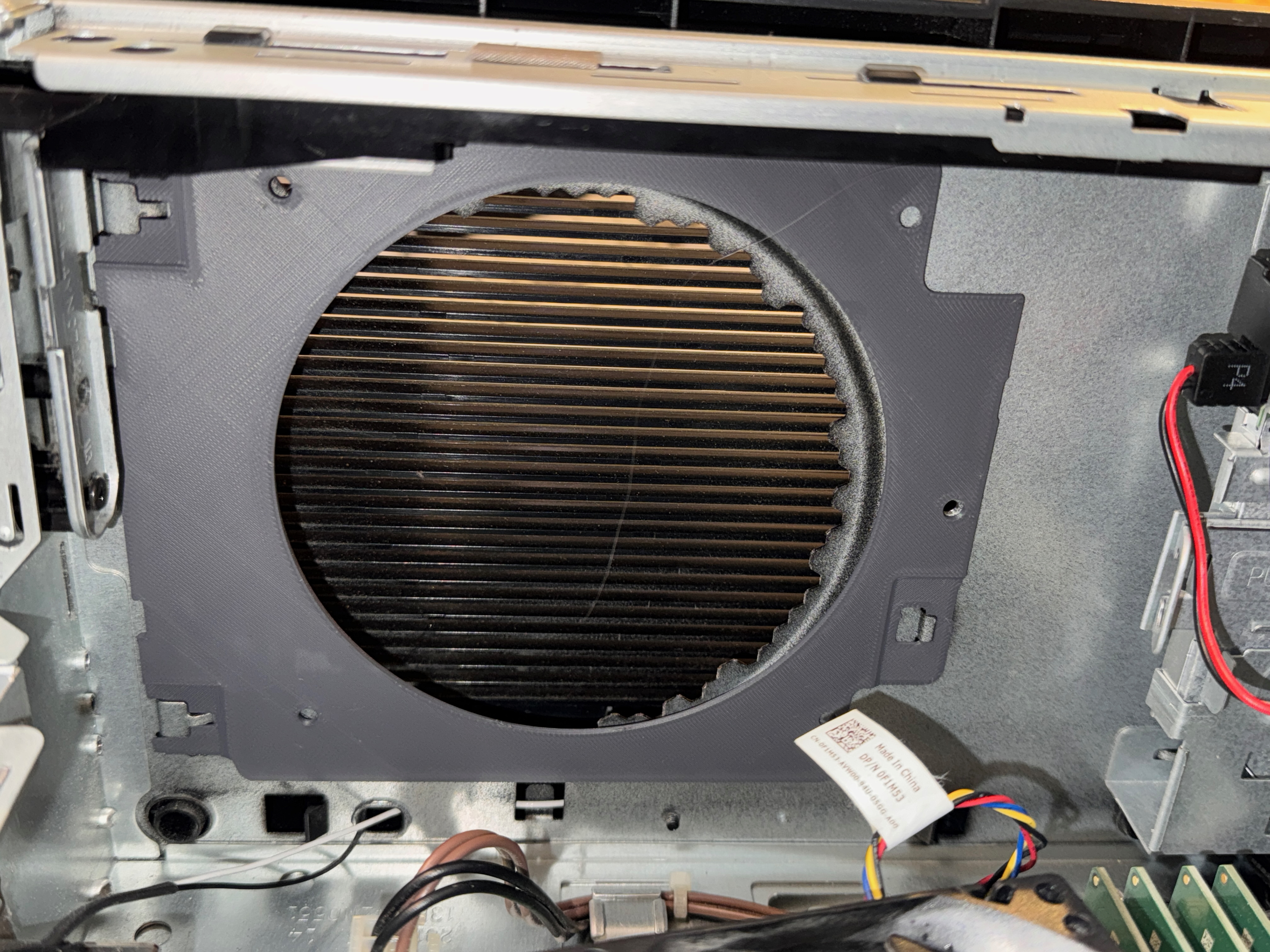 120mm top fan bracket Dell XPS 8930