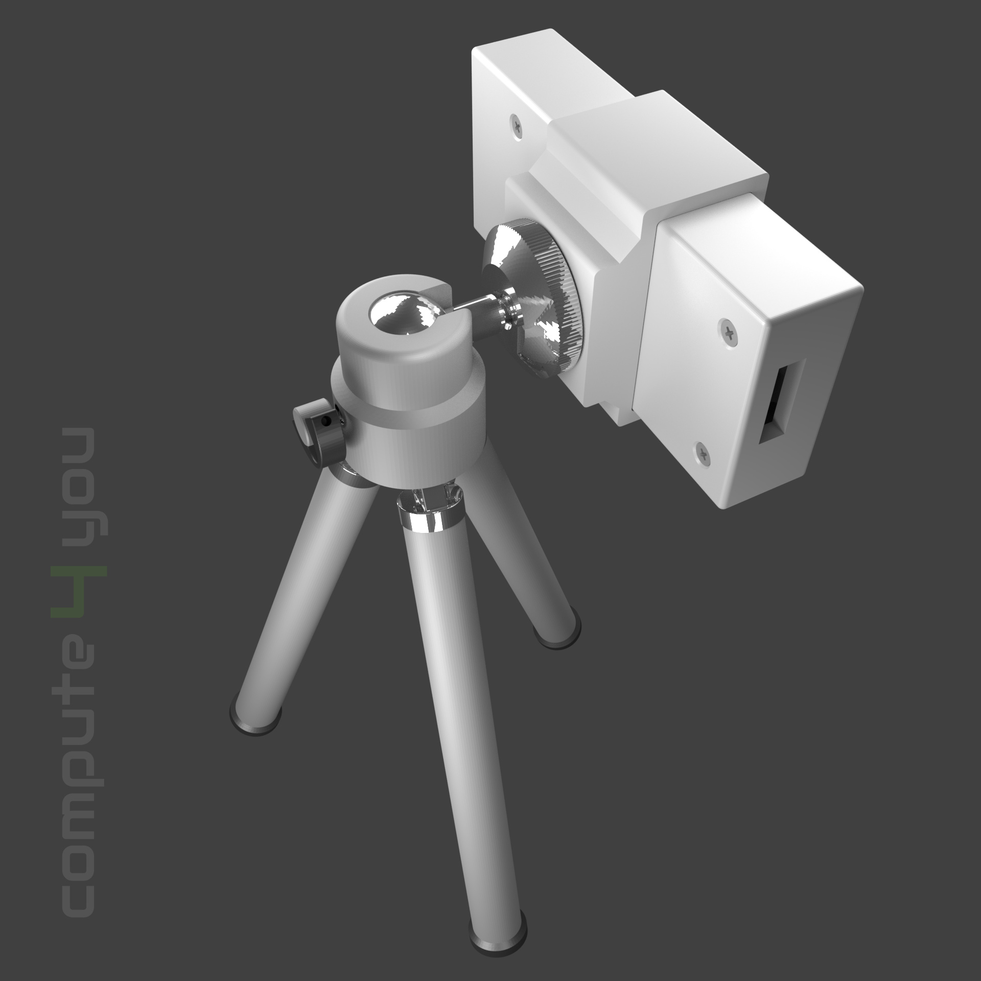 Miniatura 5 do modelo 3D Raspberry Pi Zero camera case