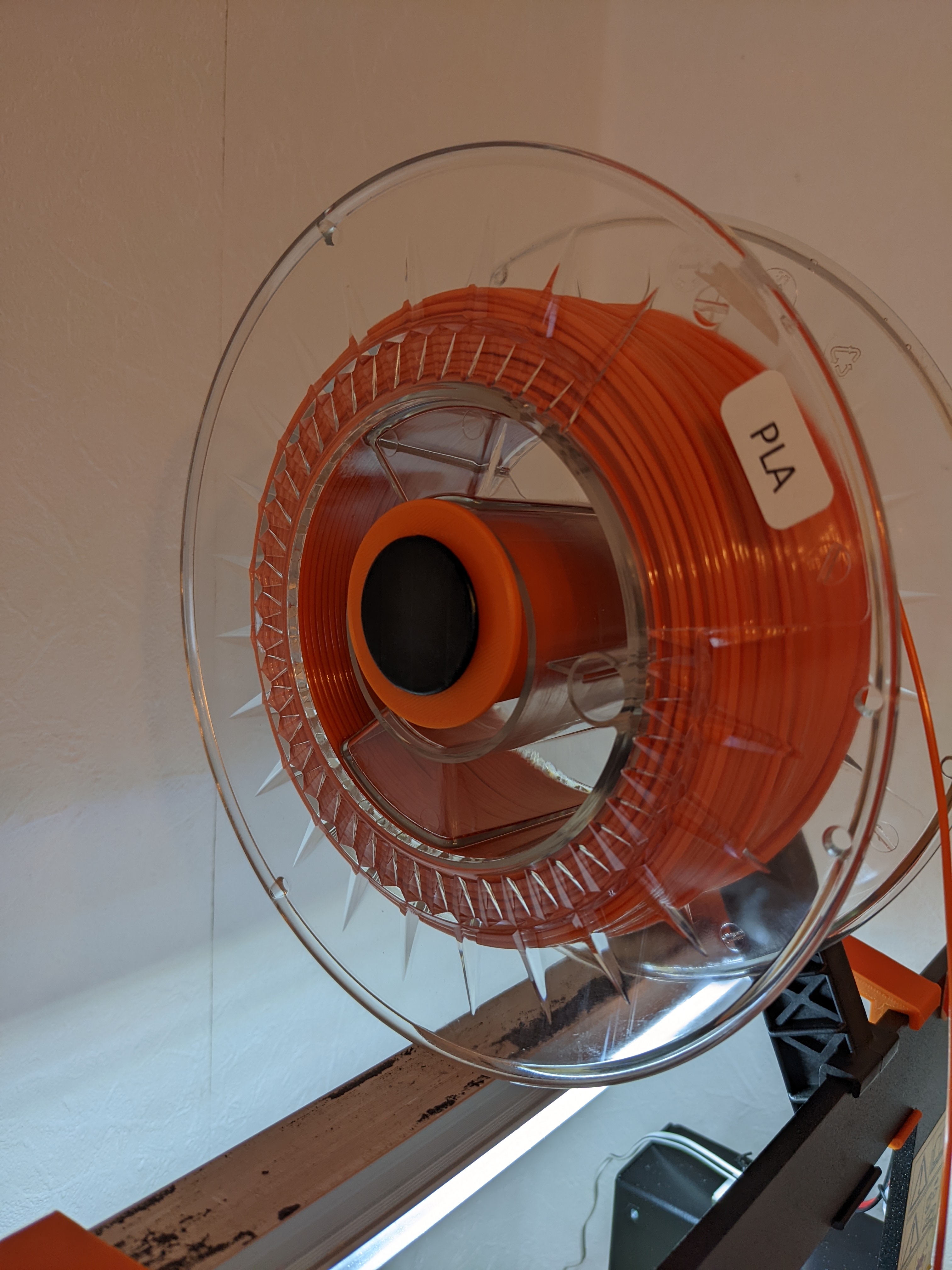Easy Prusa Spool Holder Centering Device