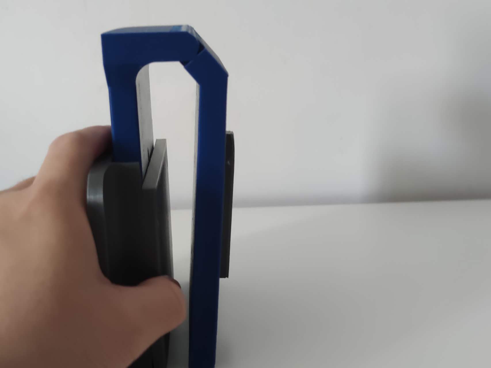 Rail Hinge for tracksaw and MFT-style table/workbench