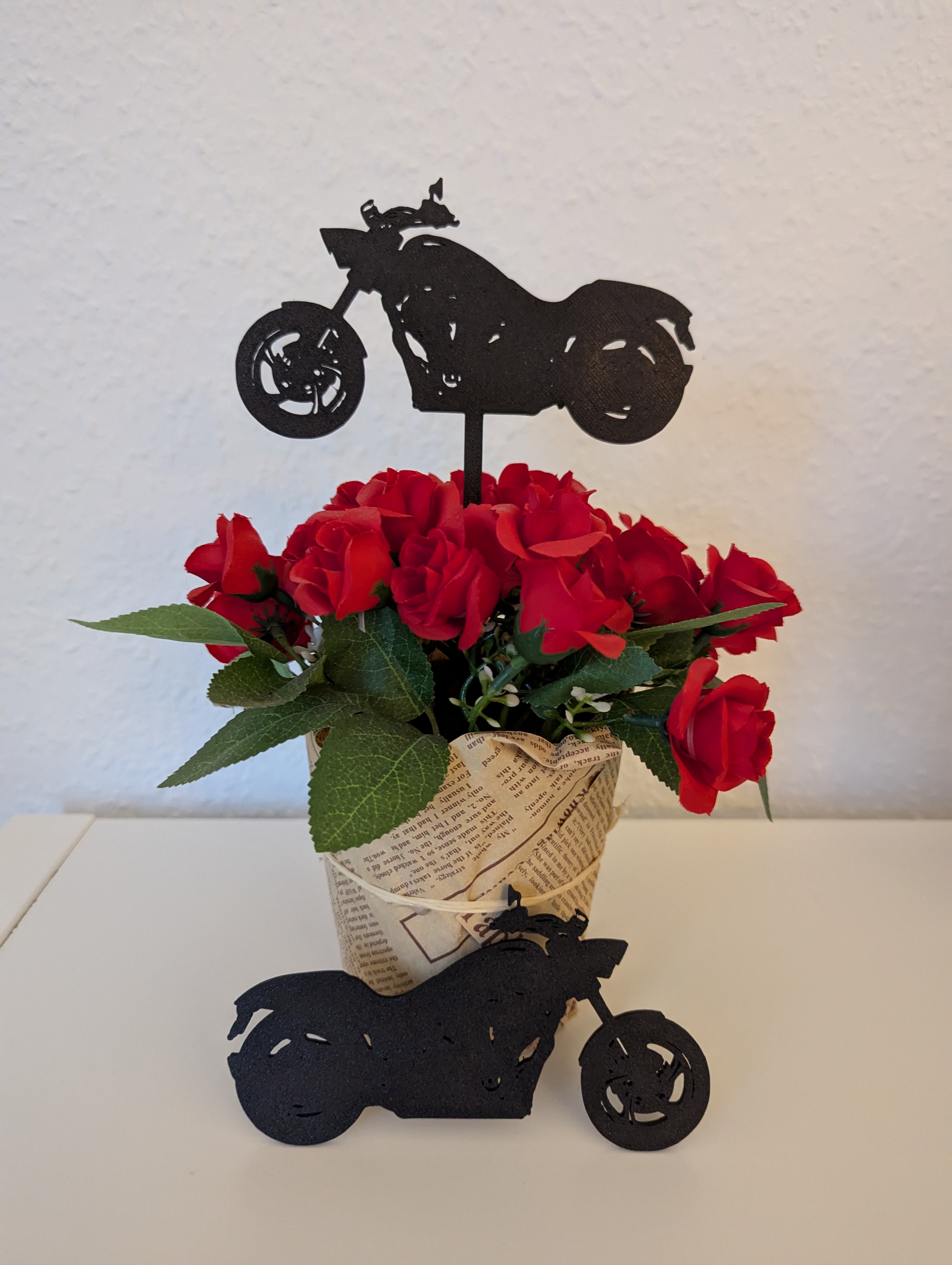 Motorrad Tourer-Chopper-Cruiser 2D Deko