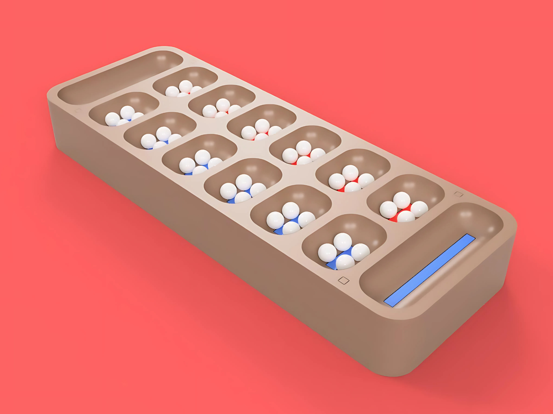 Mancala Board Game! by Tryxz3D | Download free STL model | Printables.com