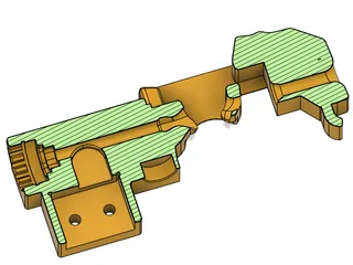 Thumper Block with integrated Runoutsensor by AndresDesigns | Download ...