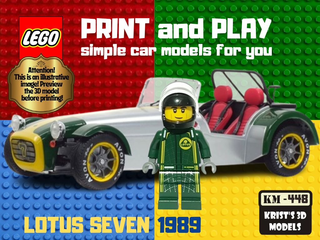 LEGO LOTUS SEVEN 1989