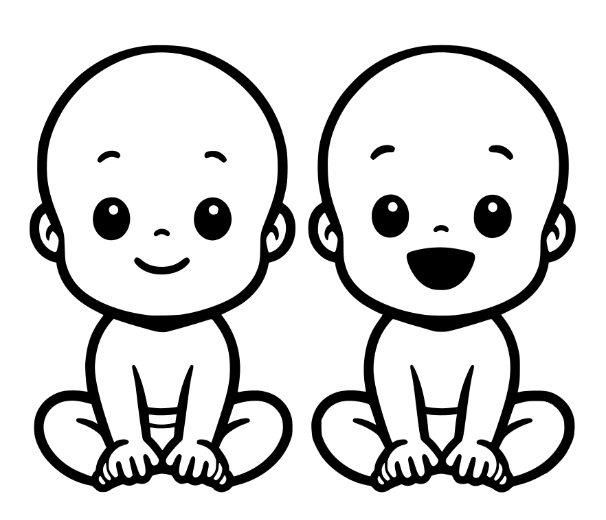 Three babies - toppers, keychains — thumbnail 4