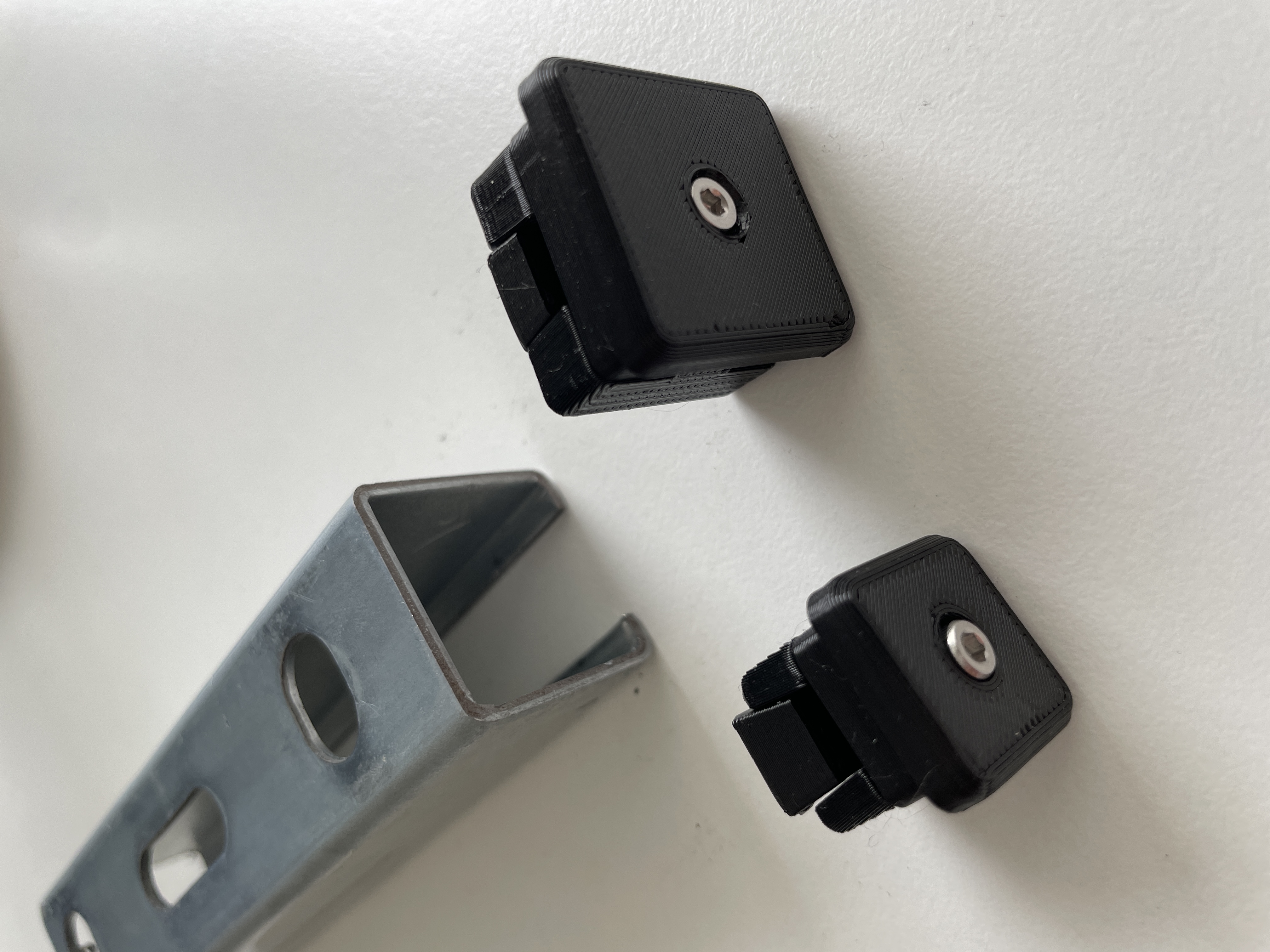 End cap for rectangular tube (parameterized)