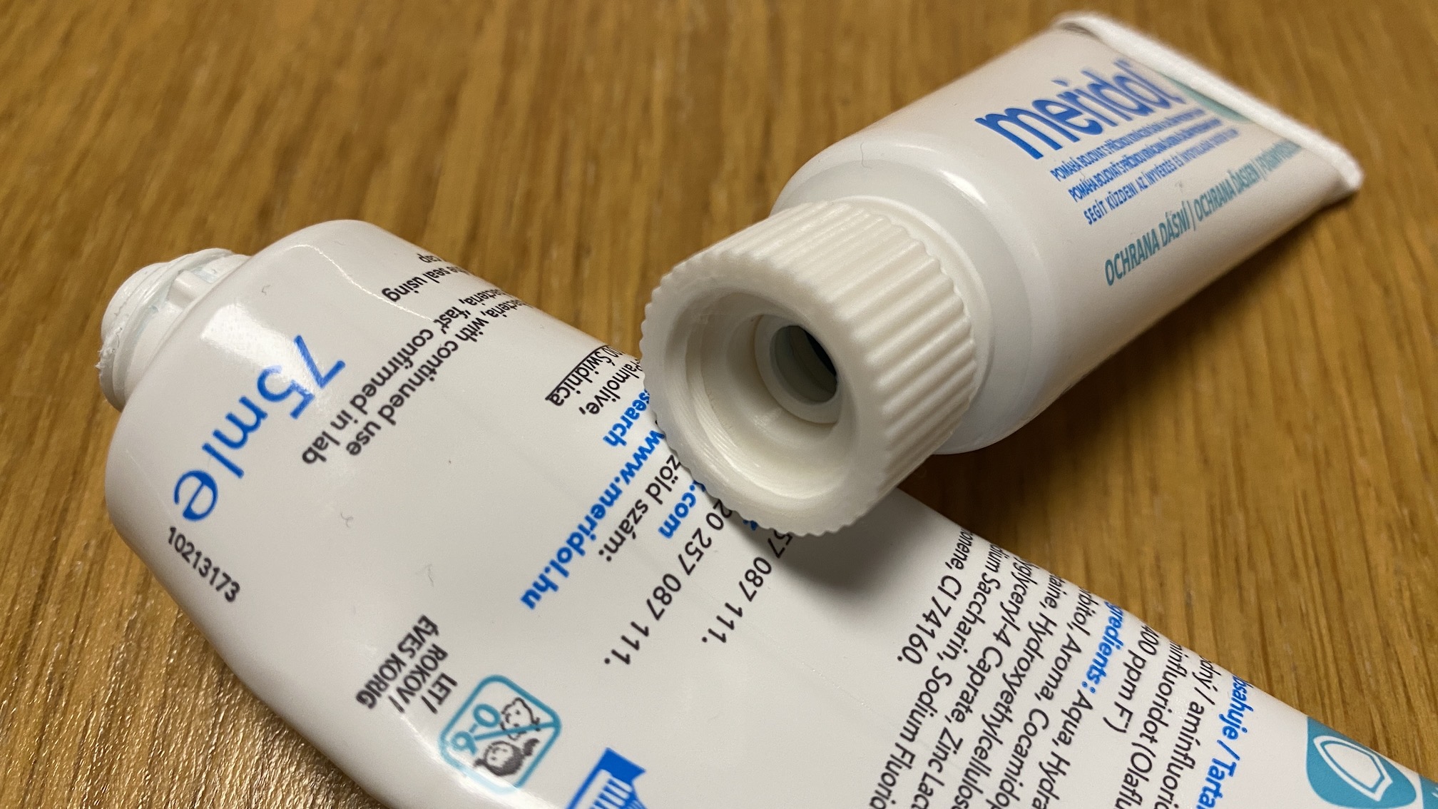 Meridol toothpaste refilling tool — miniatura 3