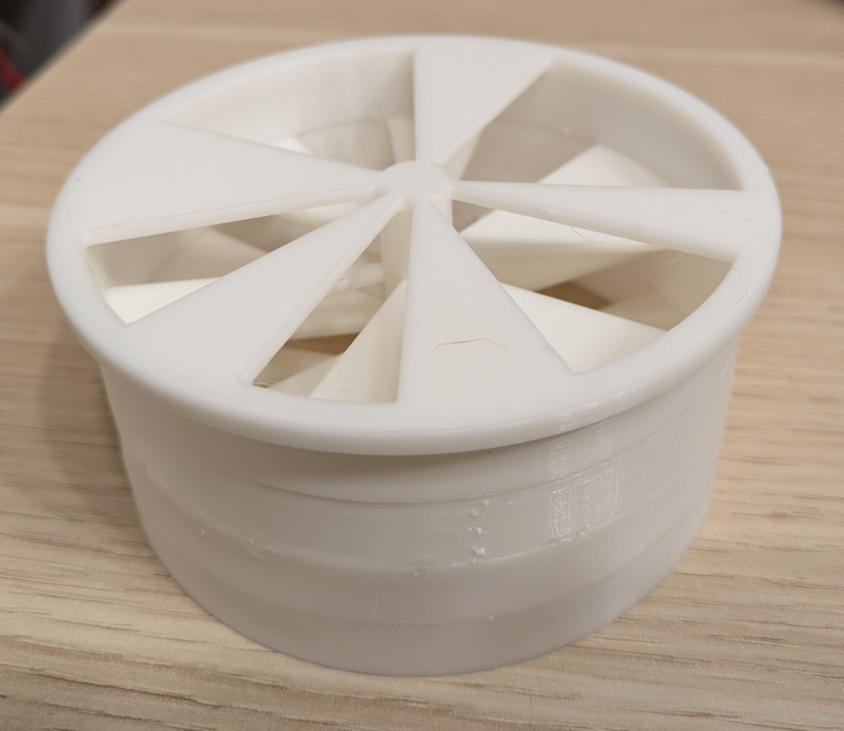 Schallschutz für Lunos Luftdurchlass - Soundinsulation 3D model