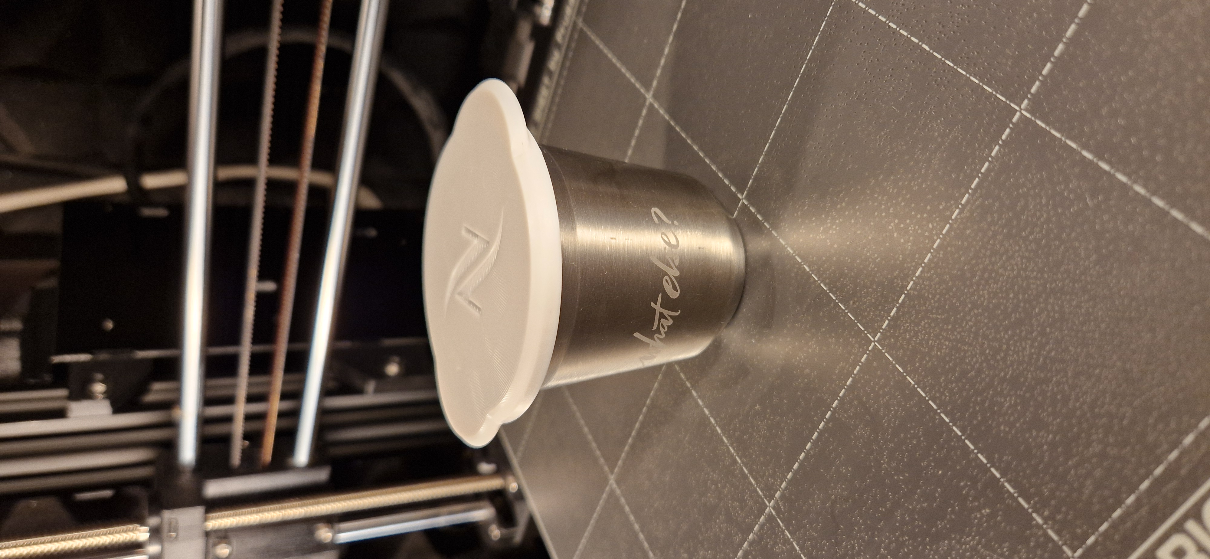 Lid for Nespresso Metal Cup: Keep Your Coffee Safe on the Go! What else!