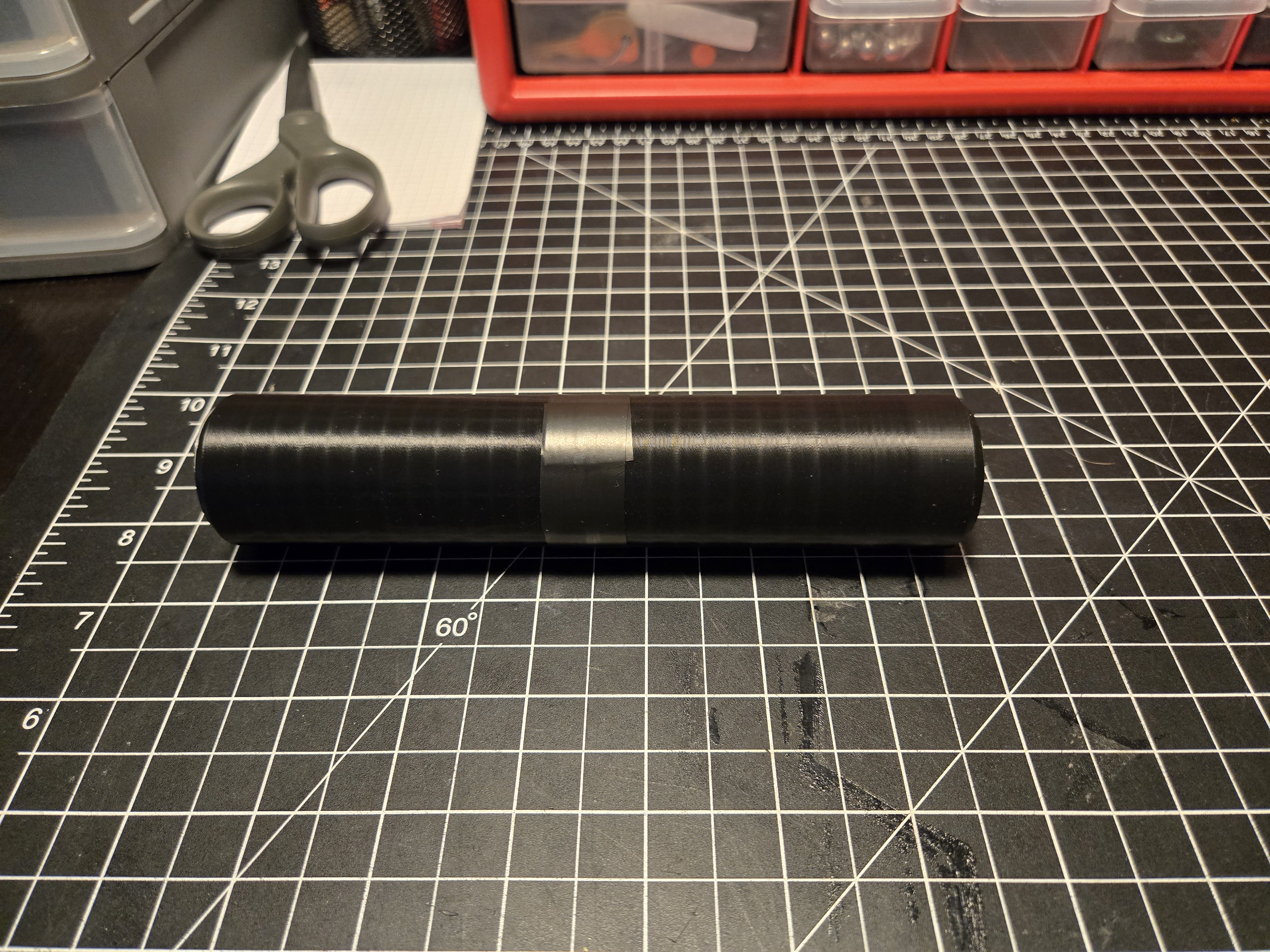 SSX23/Mk23 Airsoft Foam-filled Suppressor