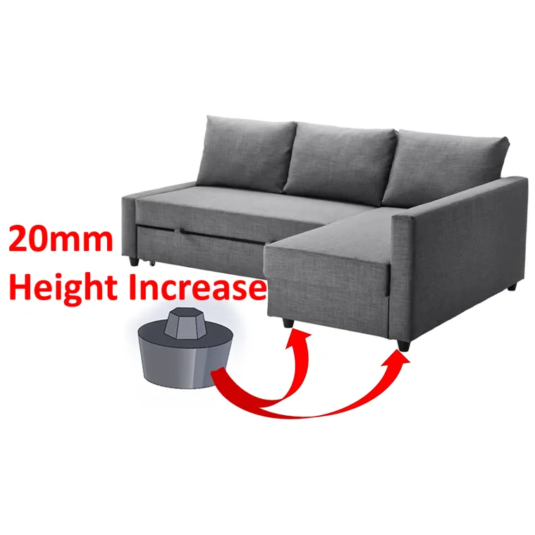 Ikea Friheten Sofa - 20mm Height - Feet Raise/Extender by ap