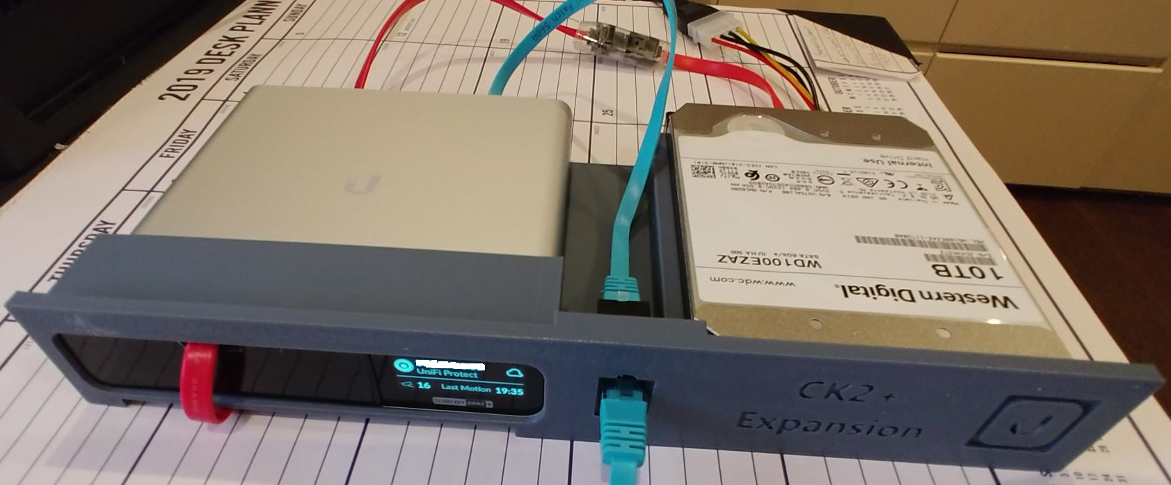 Ubiquiti UniFi Cloud Key 2+ Expansion (5.25" HDD Kit)