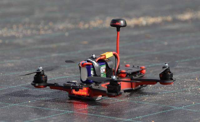 Vortex250Pro Spektrum Satellite RX Mount