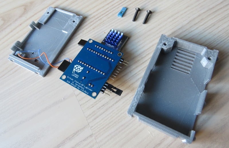 Box for Chorus RF Laptimer