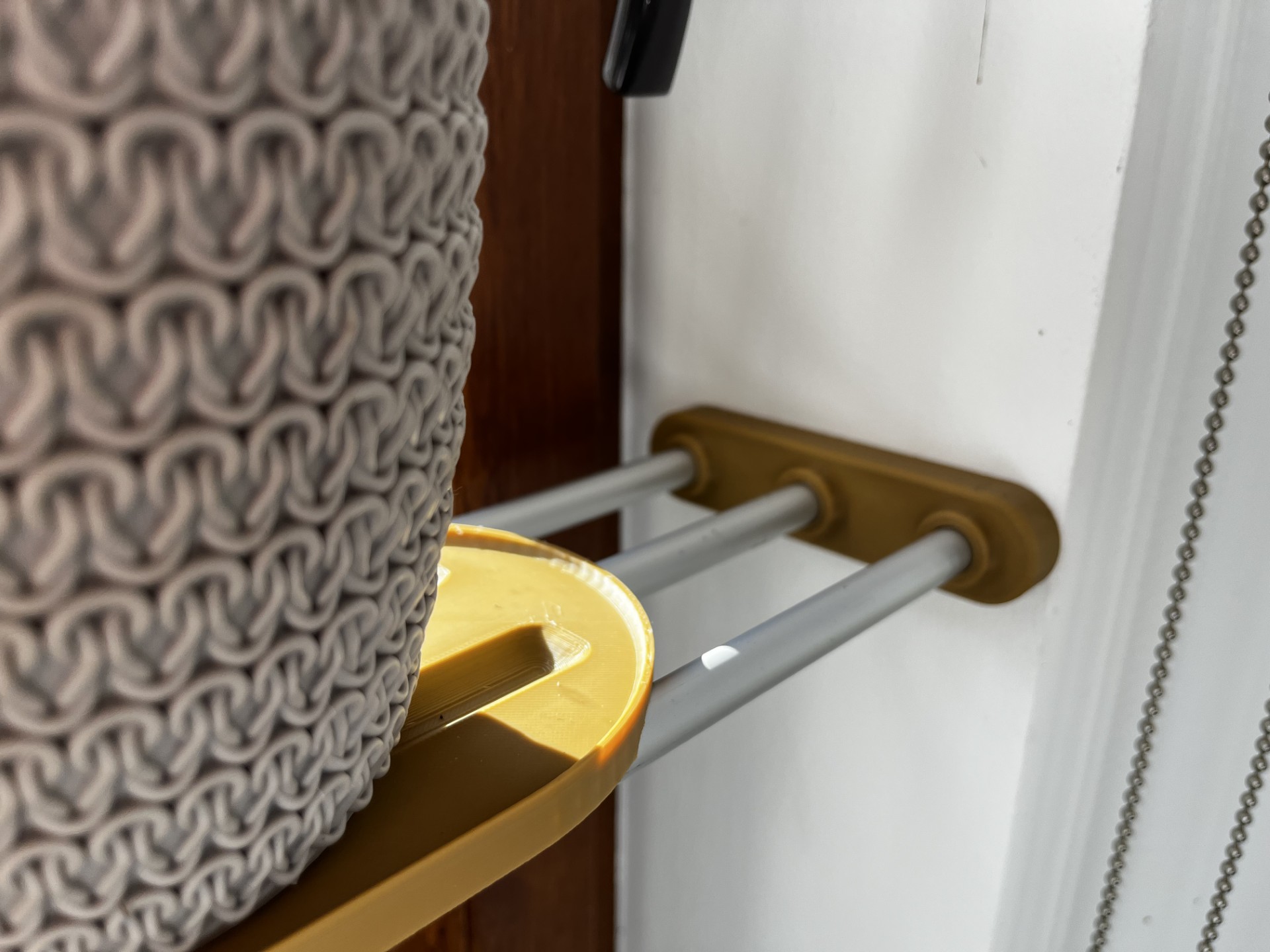 Rack for window Mounting without drilling. by Lupilpl Download free STL model