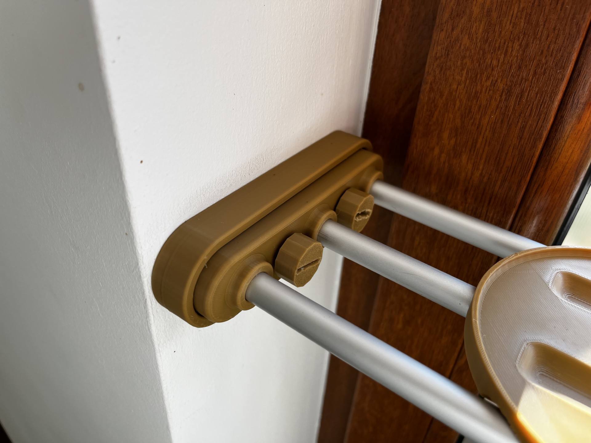 Rack for window Mounting without drilling. by Lupilpl Download free STL model