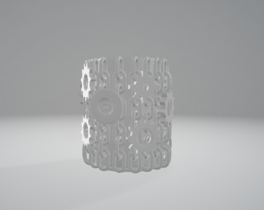 Mug chained
