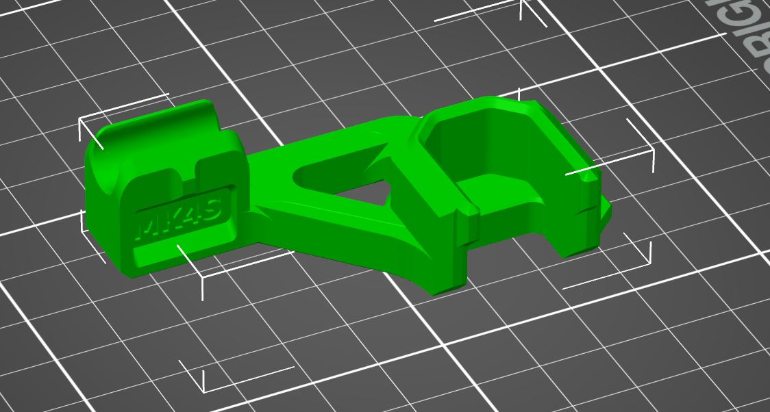 Stronger Nozzle replacement tool - MK4S sock E3D nozzle