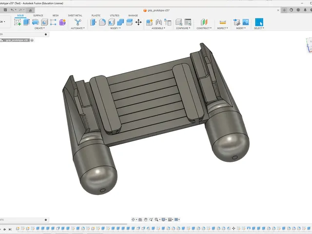 Gaming phone holder prototype