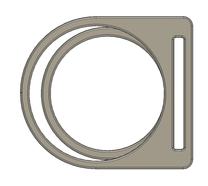 Detergent lid holder - Accomidates Larger (Tide) Lid