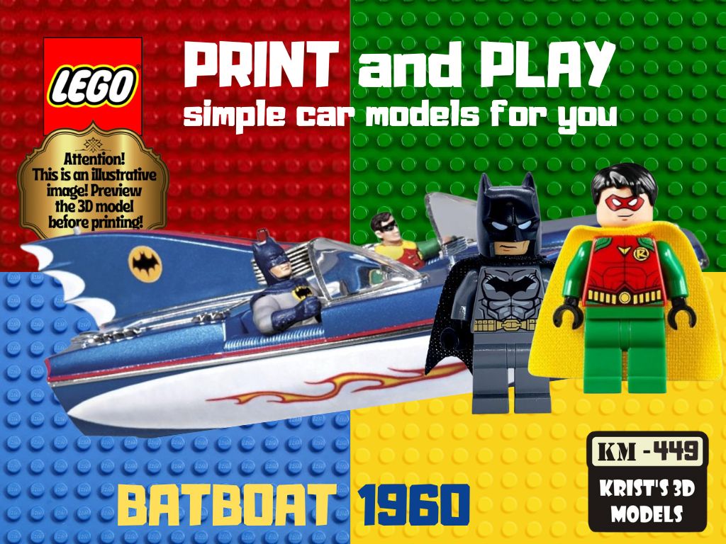 LEGO BATBOAT 1960