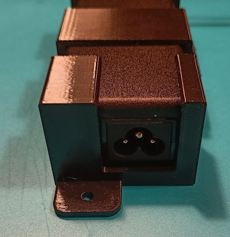Ubiquiti Edgerouter X-SFP power supply brackets for wall attachment