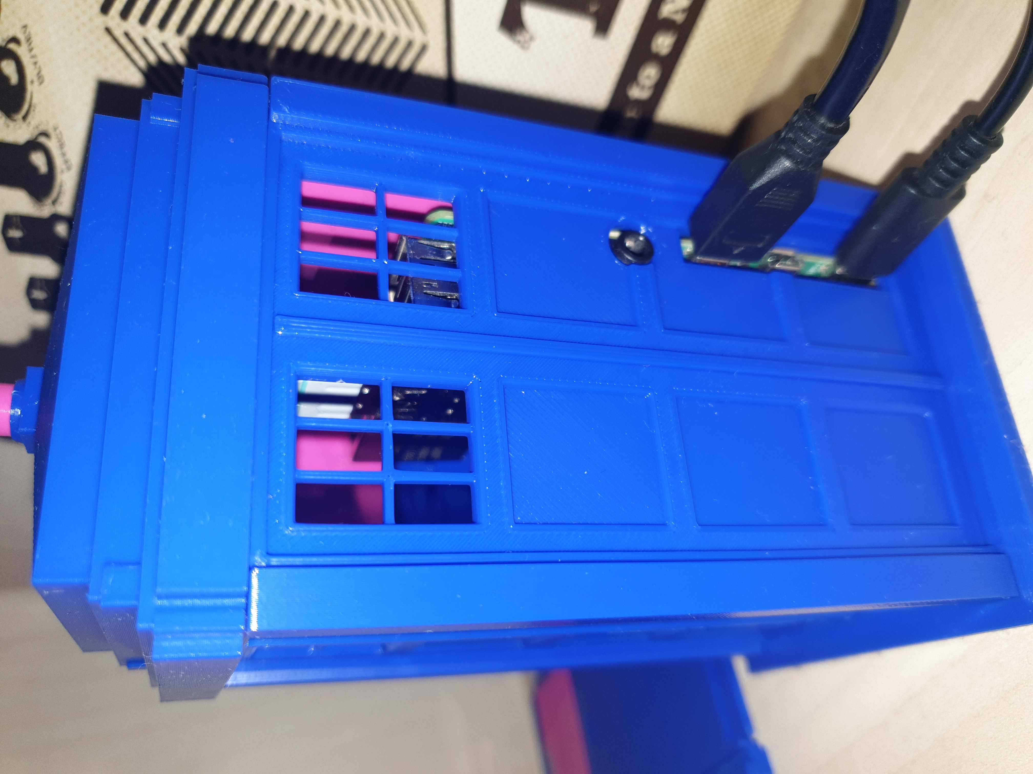 TARDIS Deluxe Kit Raspberry Pi 4 Wall panel