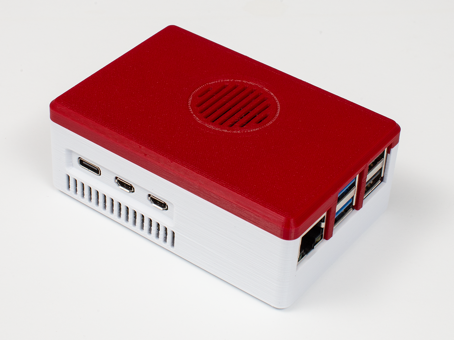 Case for Pi-5 with Pimoroni NVMe Base