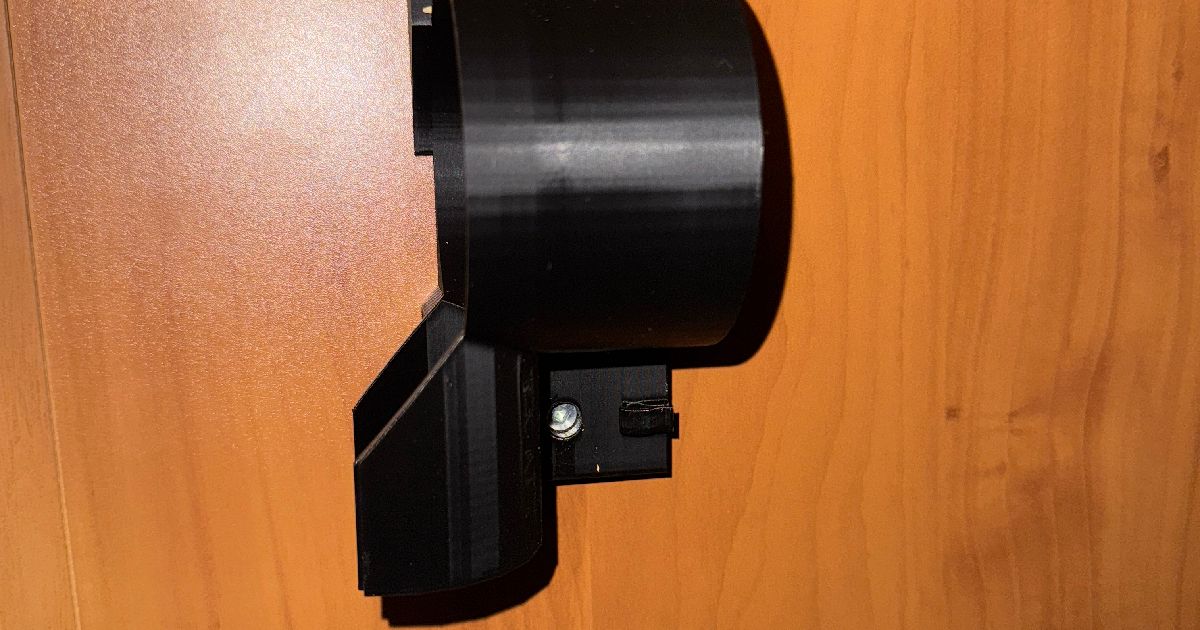 Mini Vacuum Wall Mount Holder by André Pelletier Download free STL