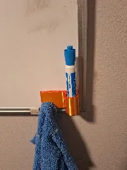 Whiteboard Marker and Towel Holder