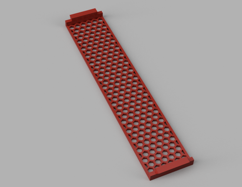 Voron V0 Modesty Mesh With Built-In Hex