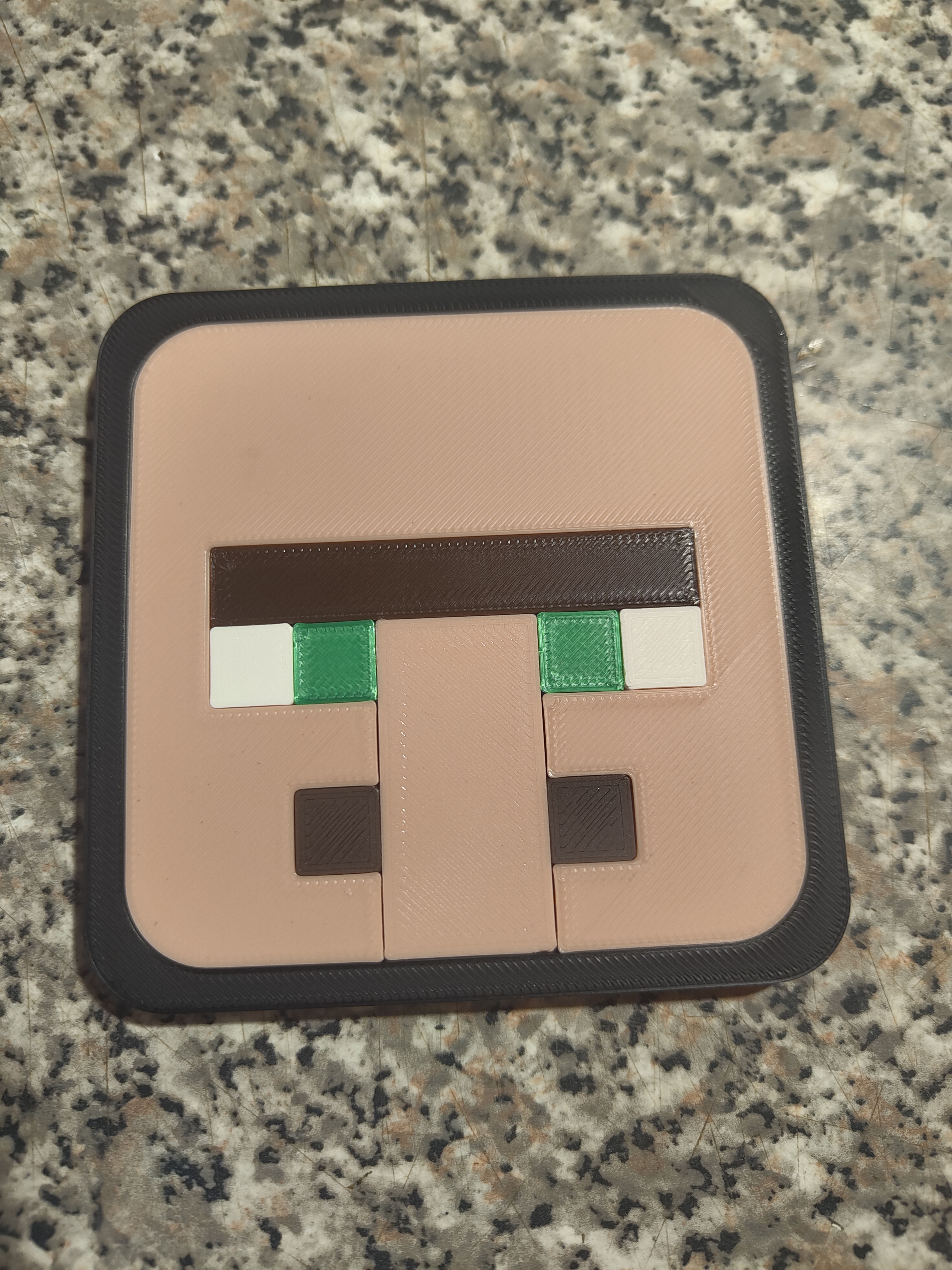Miniatura 4 do modelo 3D Minecraft coasters