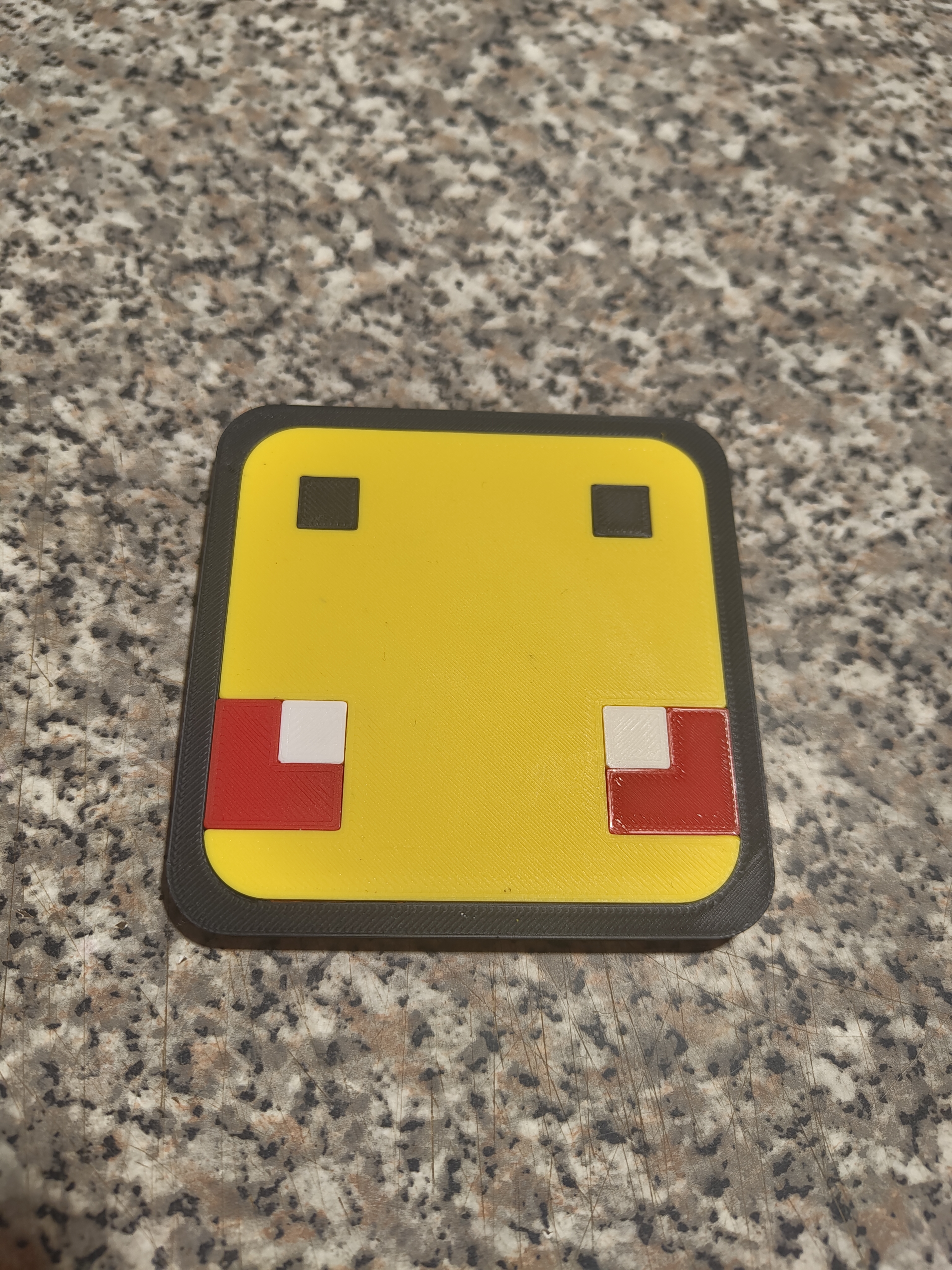Miniatura 2 do modelo 3D Minecraft coasters