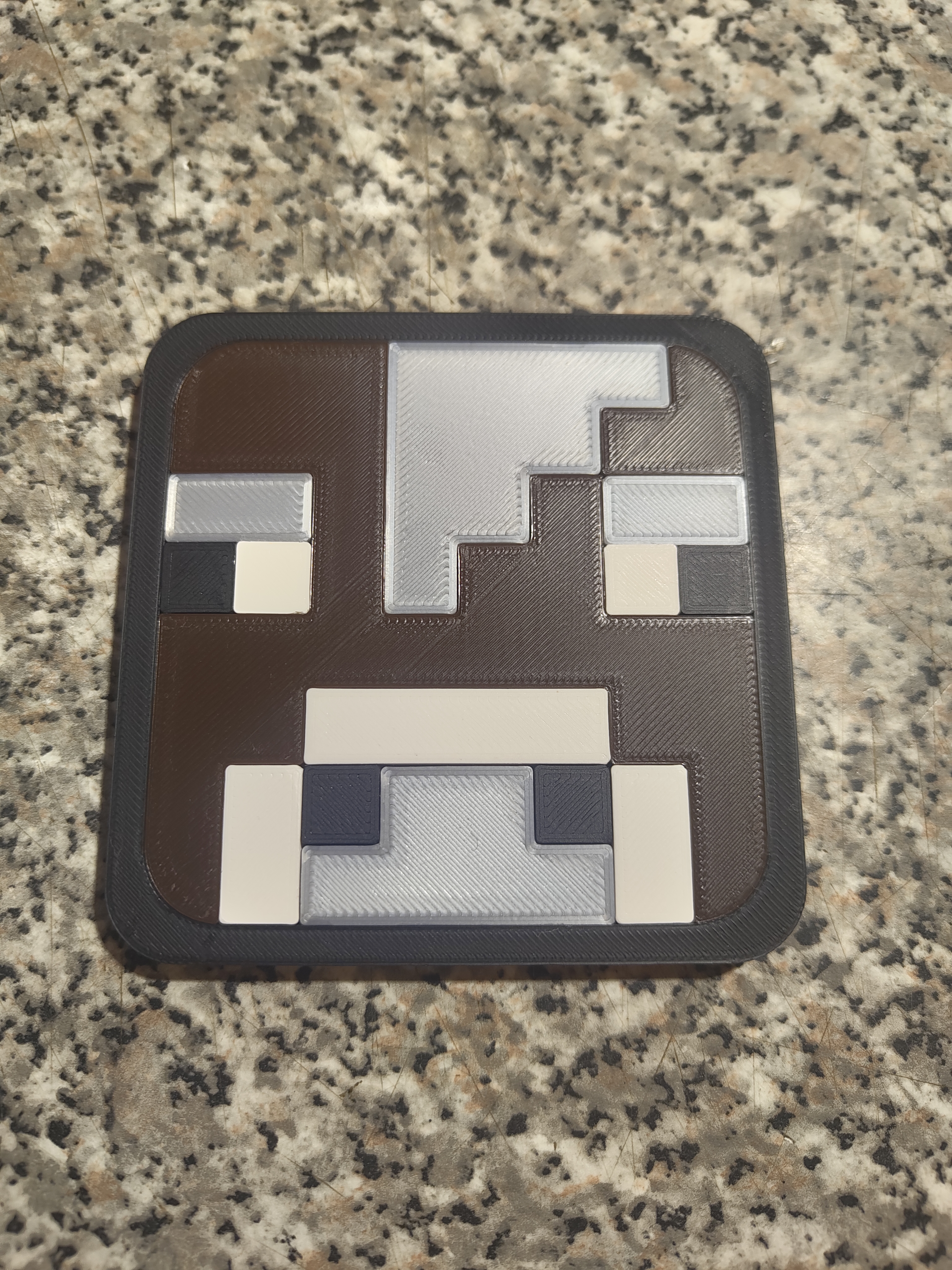 Miniatura 7 do modelo 3D Minecraft coasters