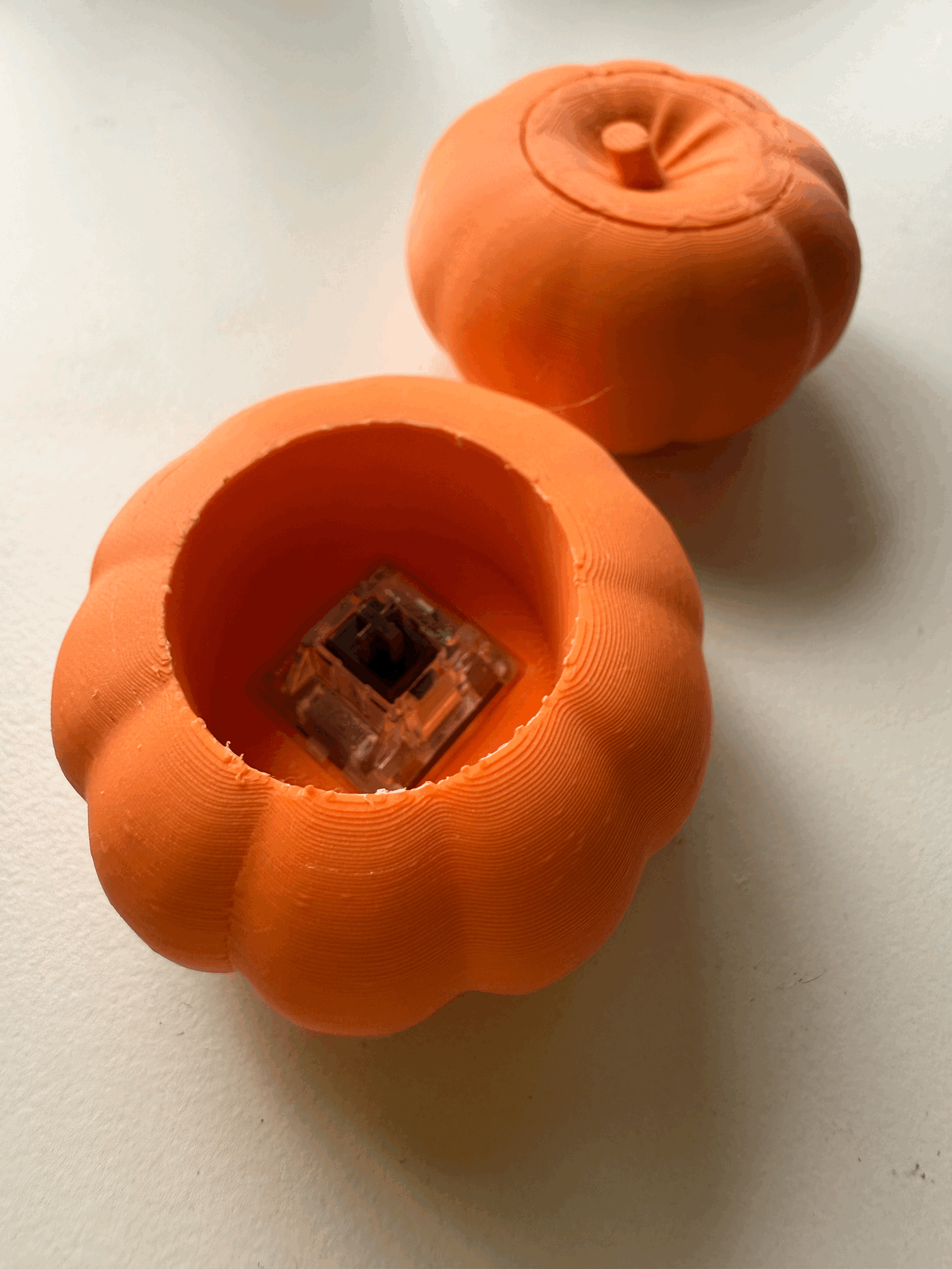 Pumpkin Fidget - Cherry MX Switch — thumbnail 2