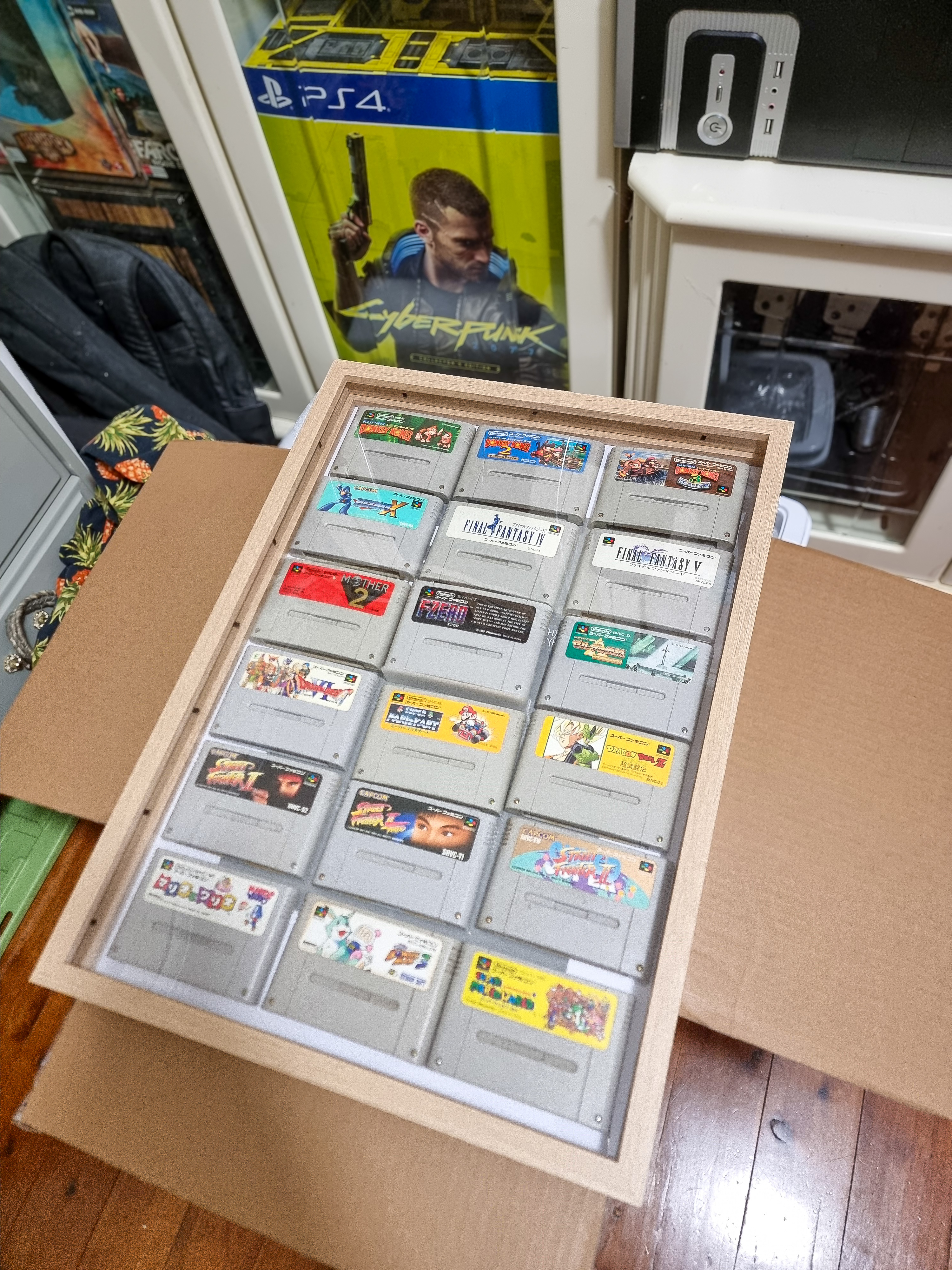 SNES wall mountable stands (PAL)