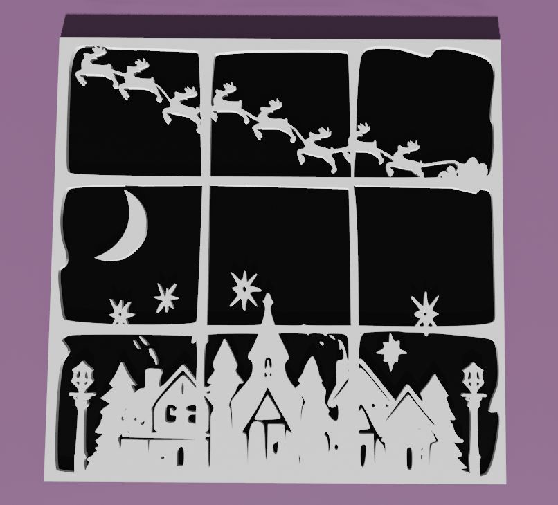 Christmas window
