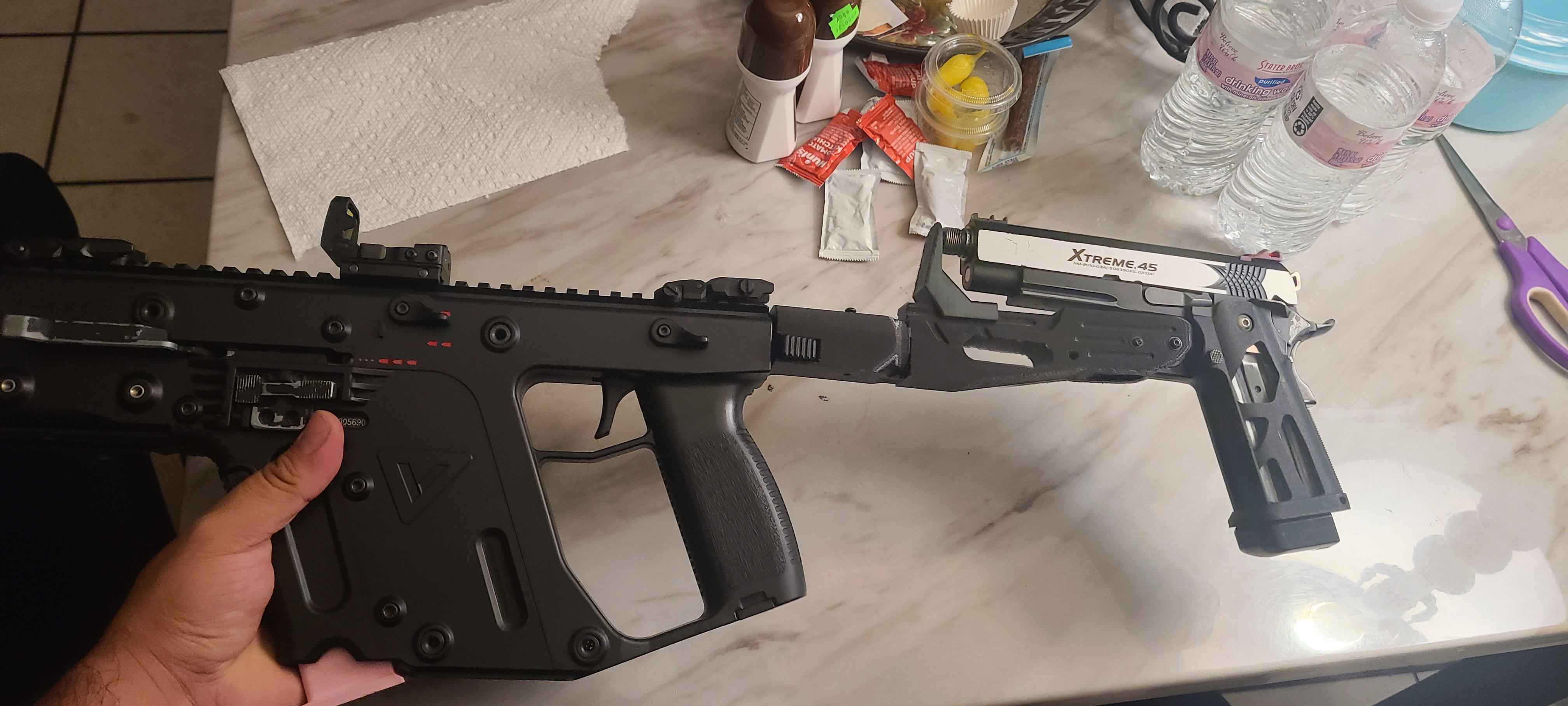 airsoft holster stock for vector