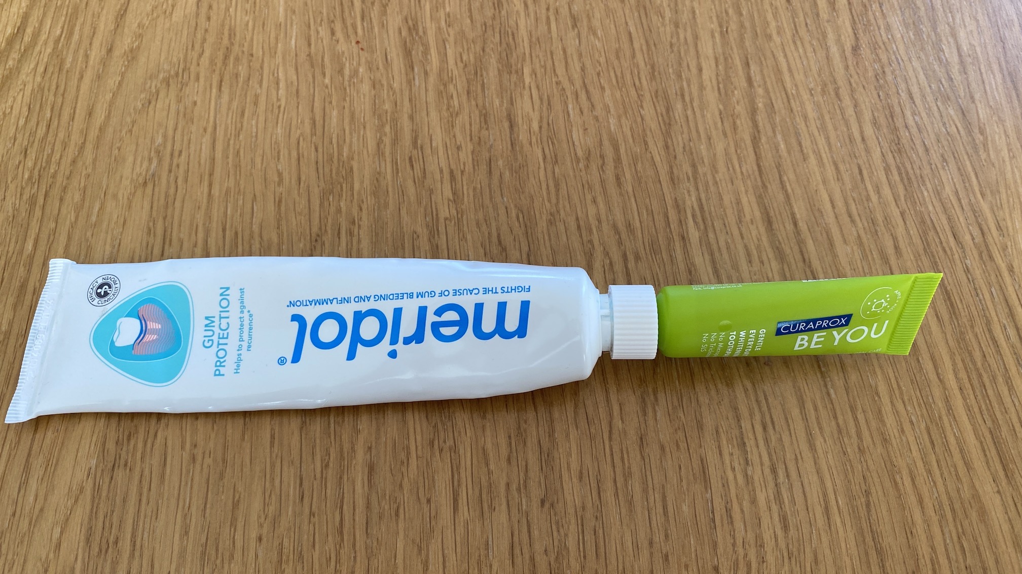 Meridol to BE YOU 10ml toothpaste refilling tool