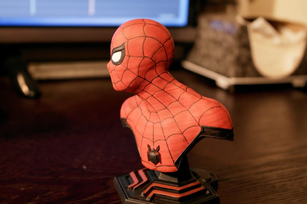 Spiderman Trophy 3D model thumbnail