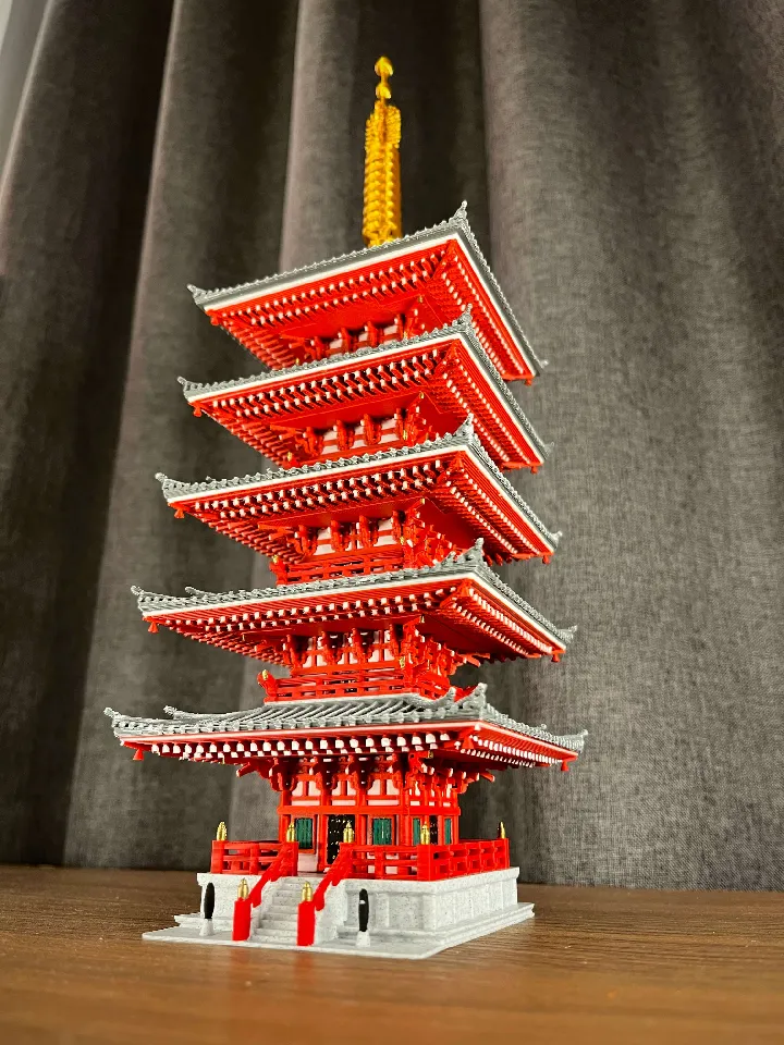 2024-25 秋冬新作  Pagoda Five-Storied 五重塔 Tokyo (Asakusa, Kyoto) (Yasaka, コレクション