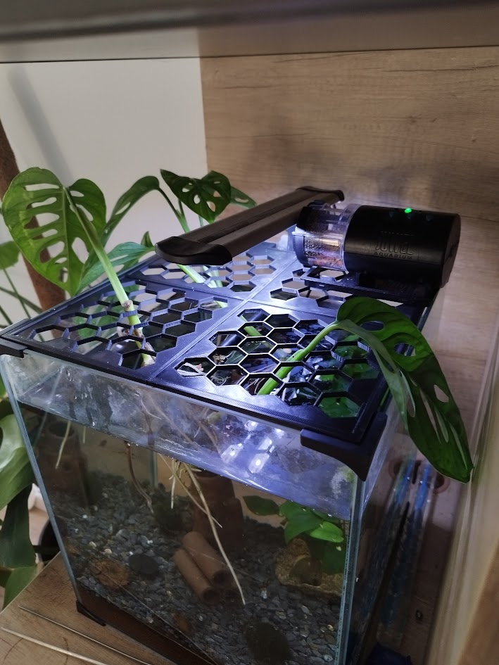 Aquarium topper for plant propagation