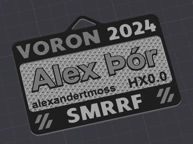 SMRRF '24 Lanyard Card