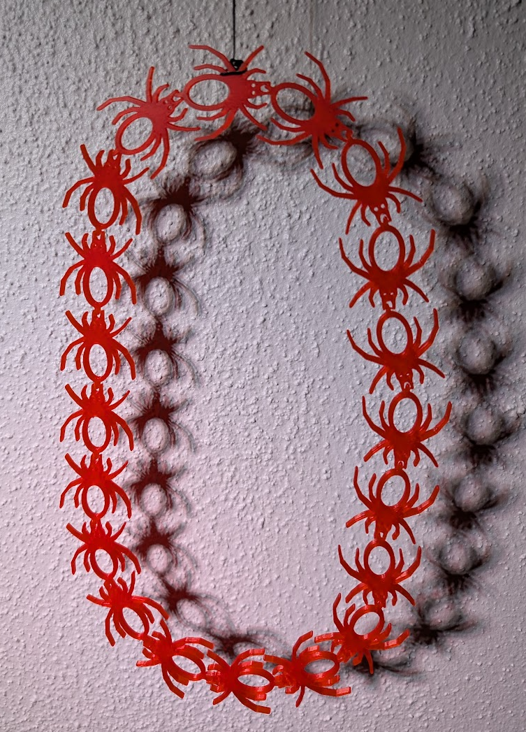 Spider Necklace - Print-in-Place