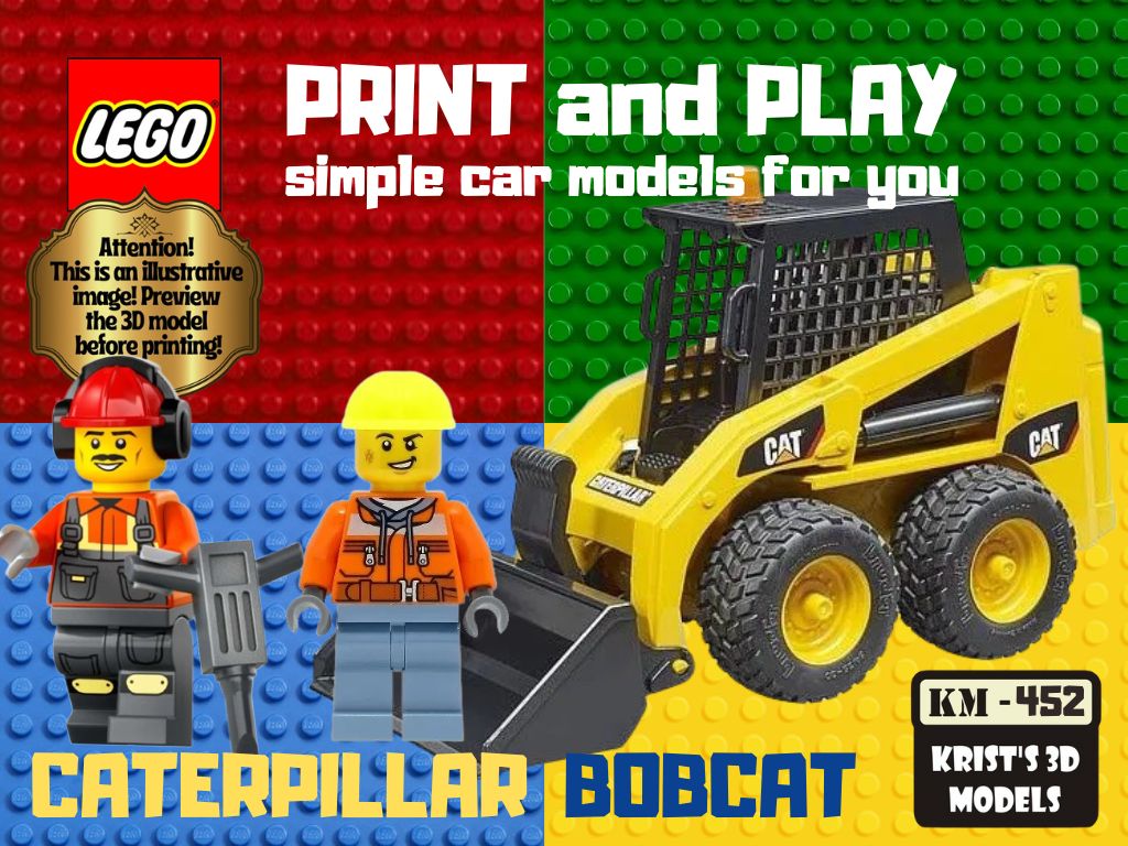 LEGO BOBCAT CATERPILLAR